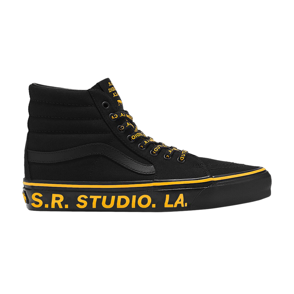 S.R. STUDIO. LA. CA. x Vans Sk8-Hi Reissue 38 Vibram 'Black Orange'