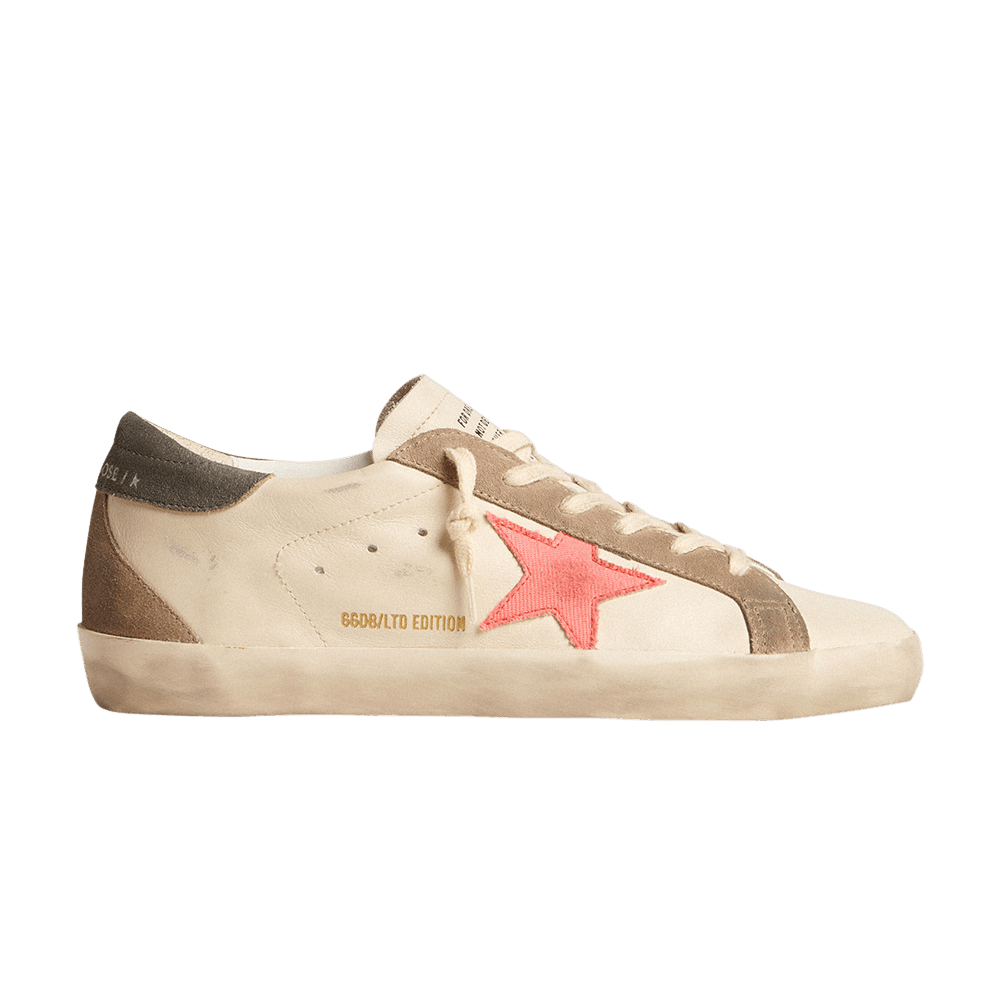 Кроссовки Golden Goose Wmns Superstar LTD 'White Salmon Pink'
