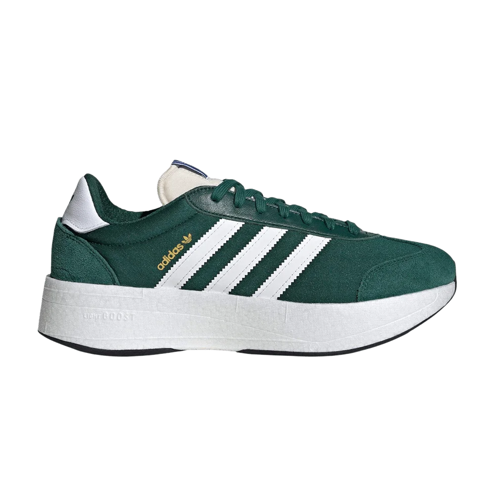 Кроссовки adidas City RNR 'Core Green Footwear White'