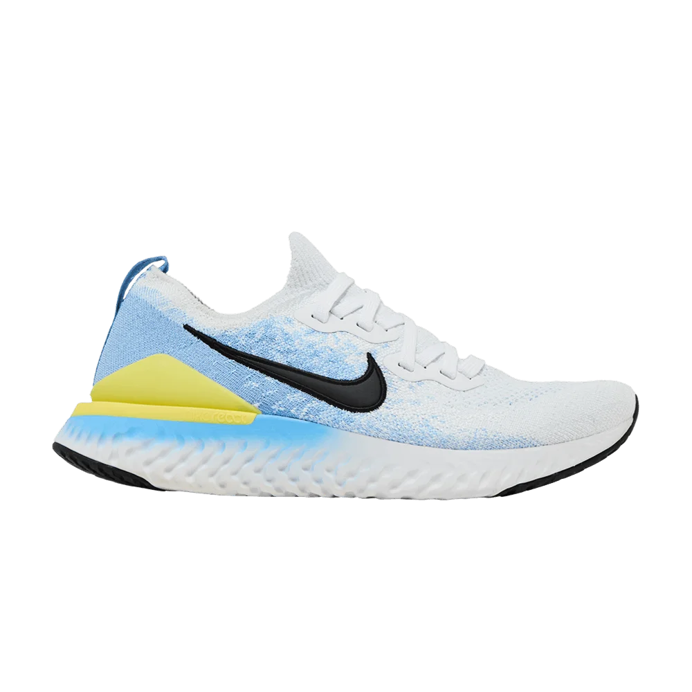 Krossovki-Nike-Wmns-Epic-React-Flyknit-2-White-Light-Blue