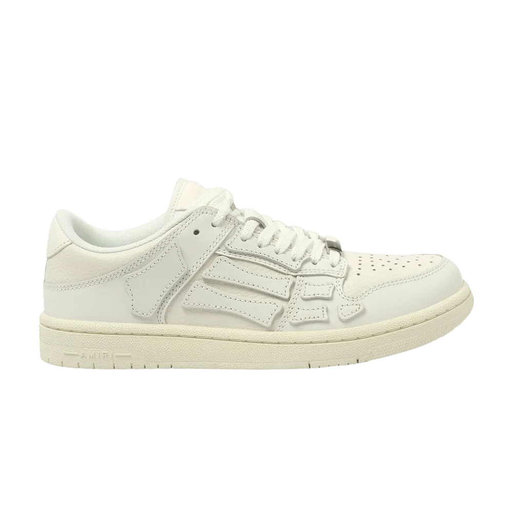 Krossovki-Amiri-Wmns-Skel-Top-Low-White-Vintage
