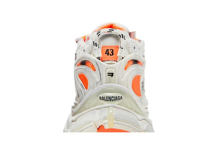 Кроссовки Balenciaga Runner Sneaker 'Eggshell Neon Orange'