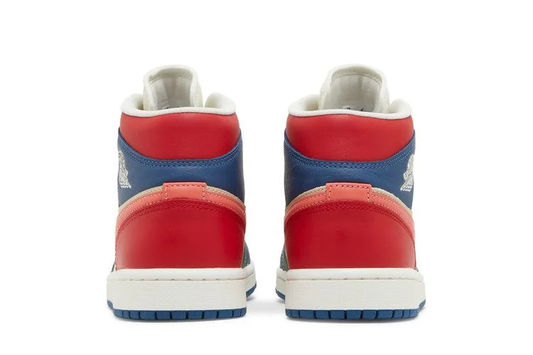 Кроссовки Wmns Air Jordan 1 Mid SE 'Multi-Color'