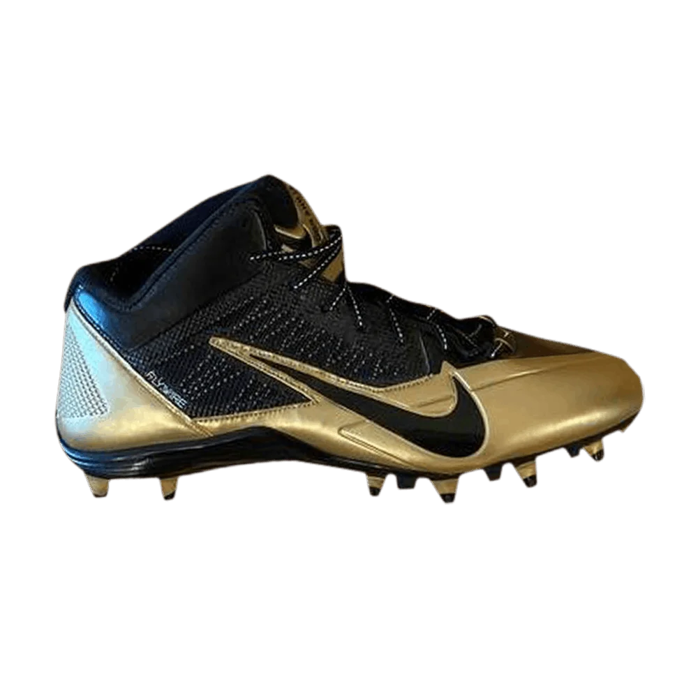Krossovki-Nike-Alpha-Pro-TD-Mid-Black-Metallic-Gold