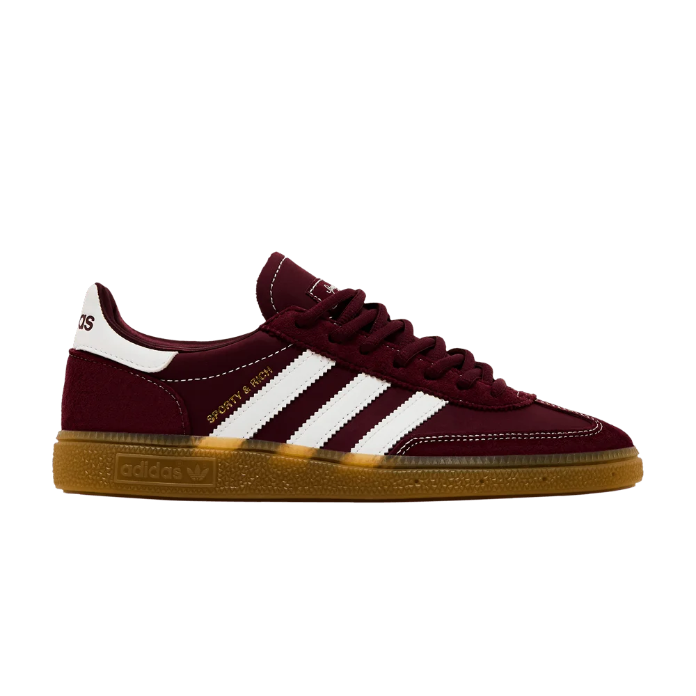 Кроссовки Sporty & Rich x adidas Handball Spezial 'Shadow Red'