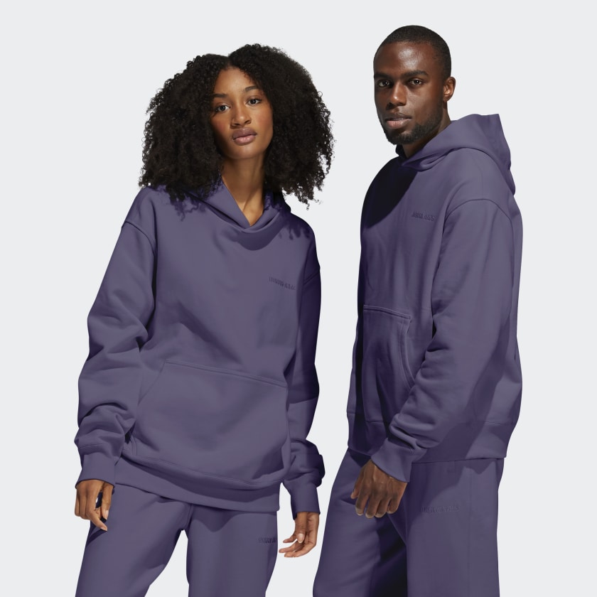 Худи adidas Pharrell Williams Basics Hoodie Tech Purple