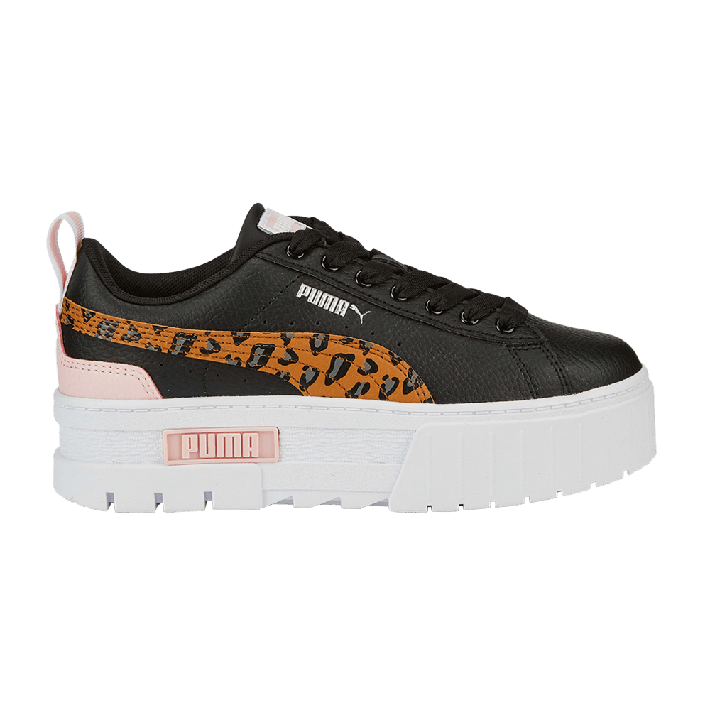 Кроссовки Puma Mayze Jr 'Wild - Desert Tan Leopard'