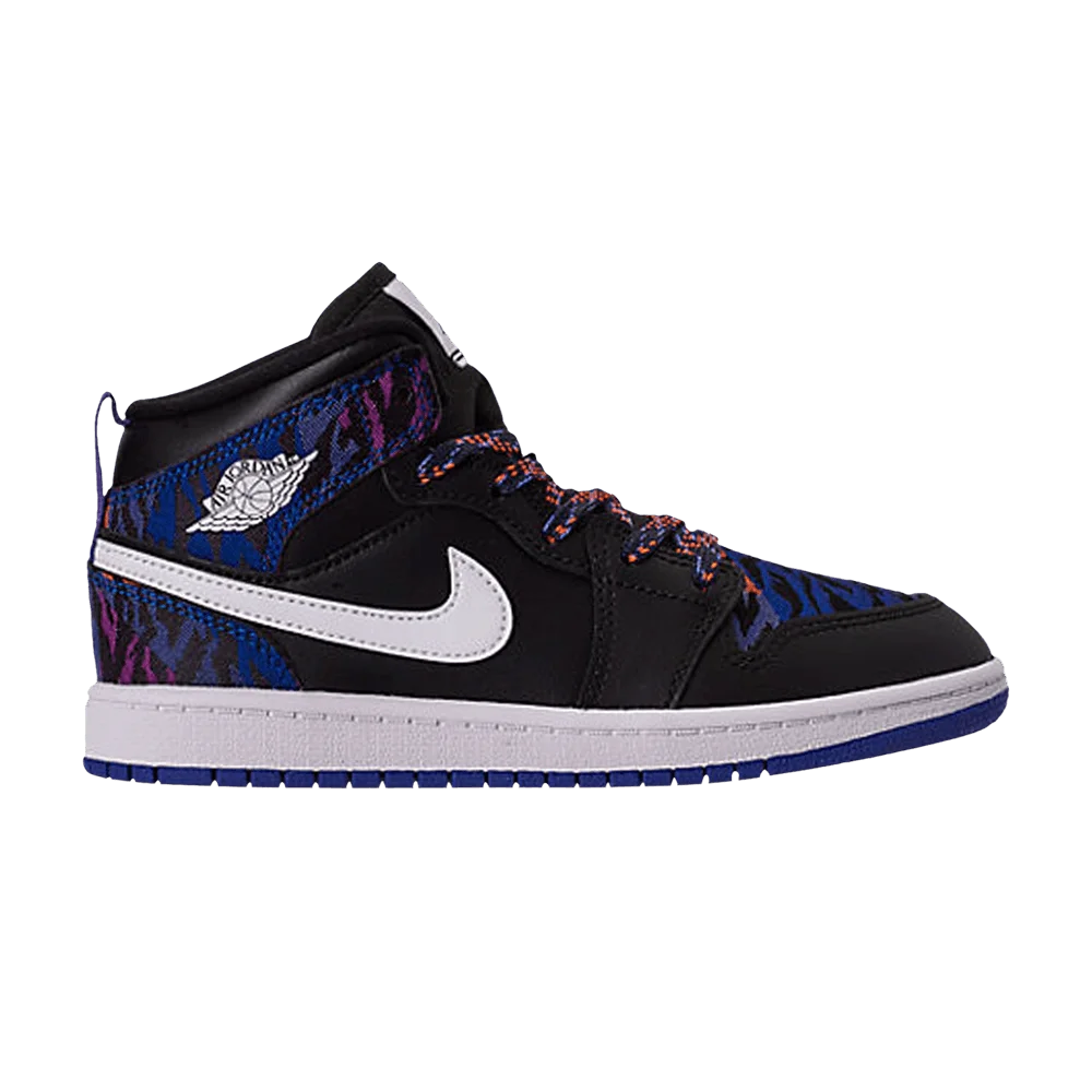 Krossovki-Air-Jordan-1-Mid-SE-PS-Tiger-Stripe
