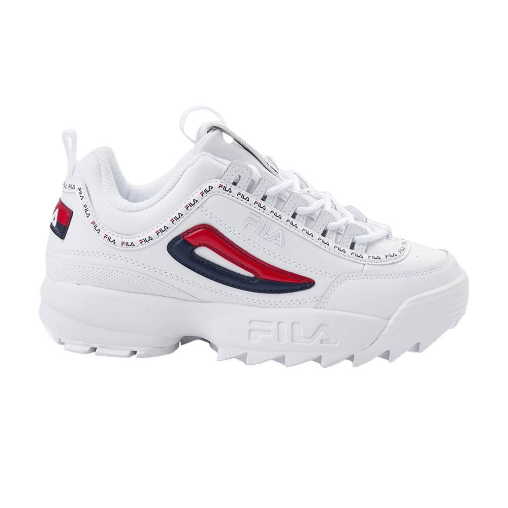 Кроссовки Fila Wmns Disruptor 2 Premium Repeat 'White Navy Red'