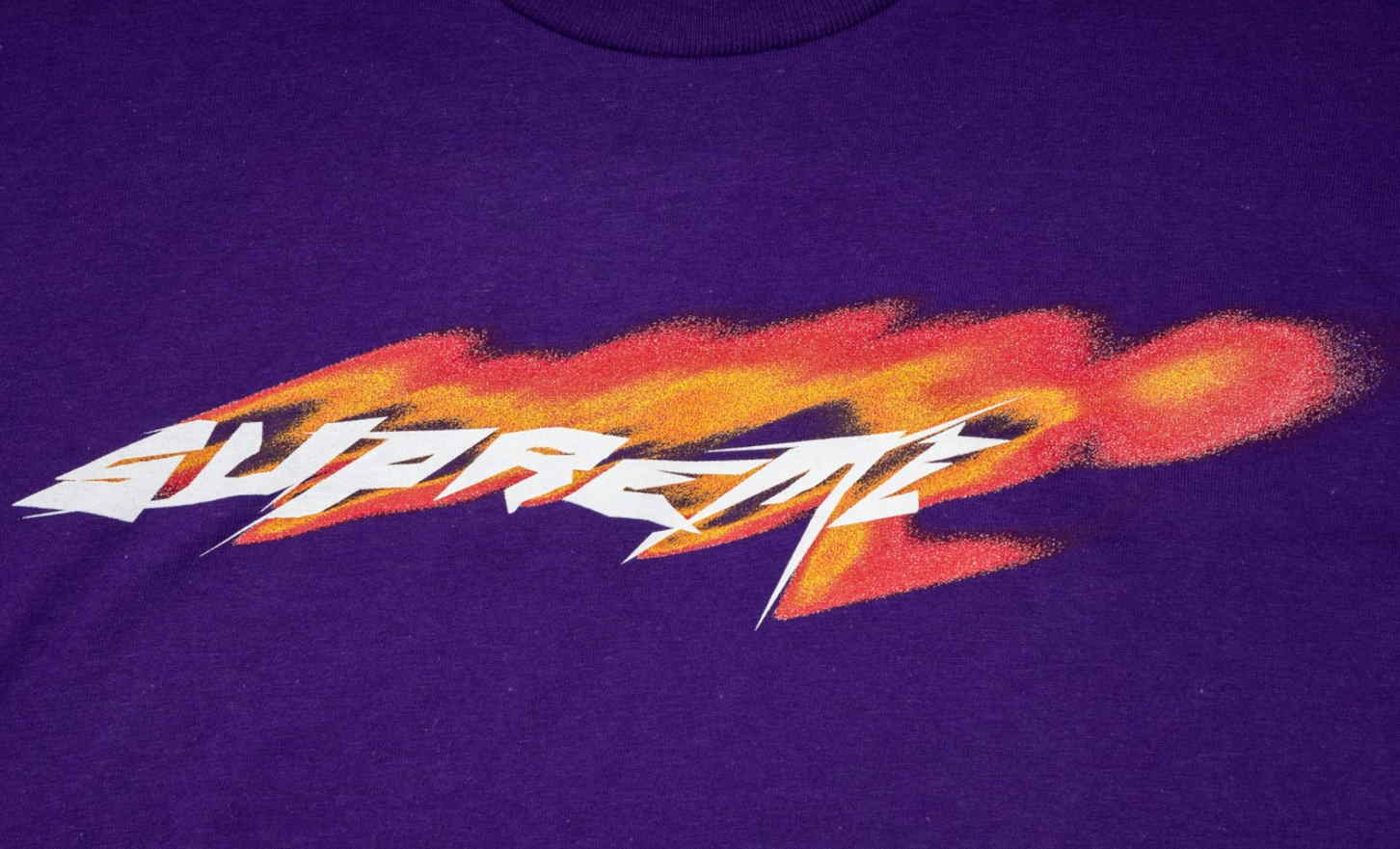 Футболка Supreme Wind Tee SS 21 Purple