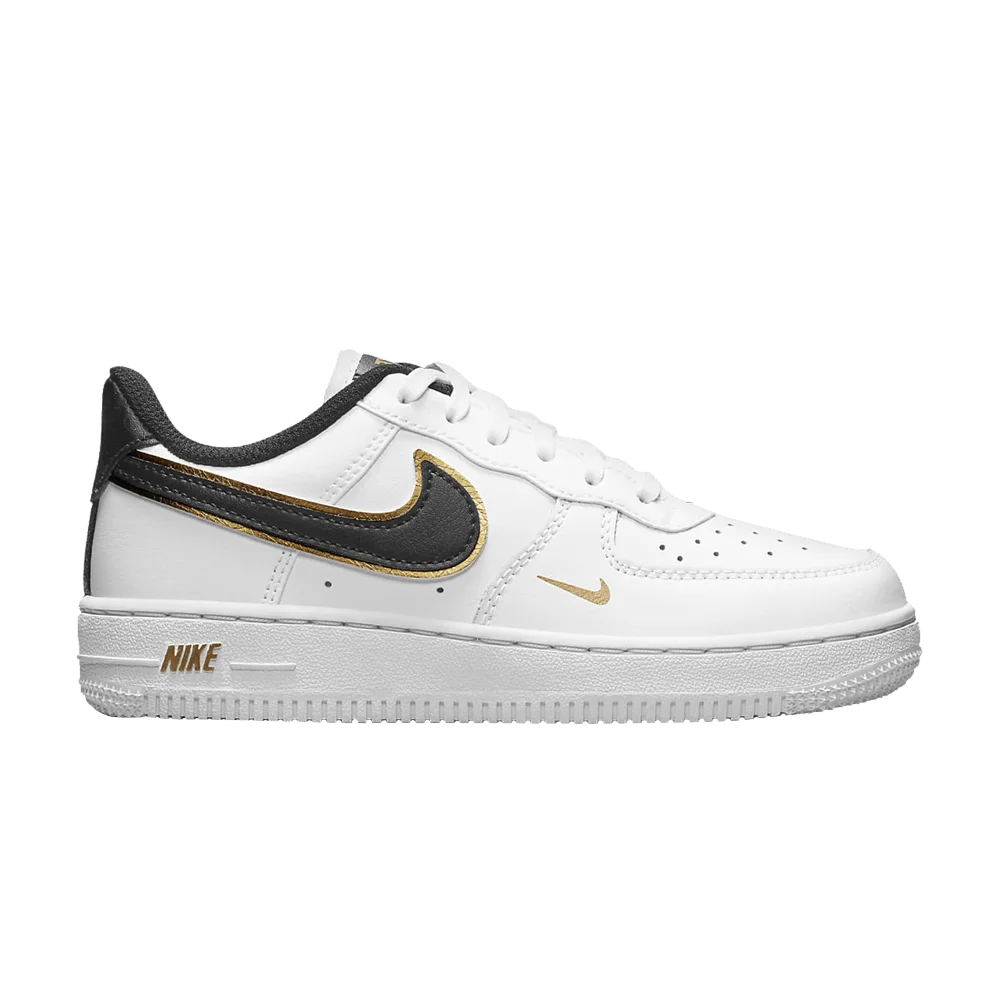 Krossovki-Nike-Force-1-LV8-PS-Metallic-Swoosh-Pack-White