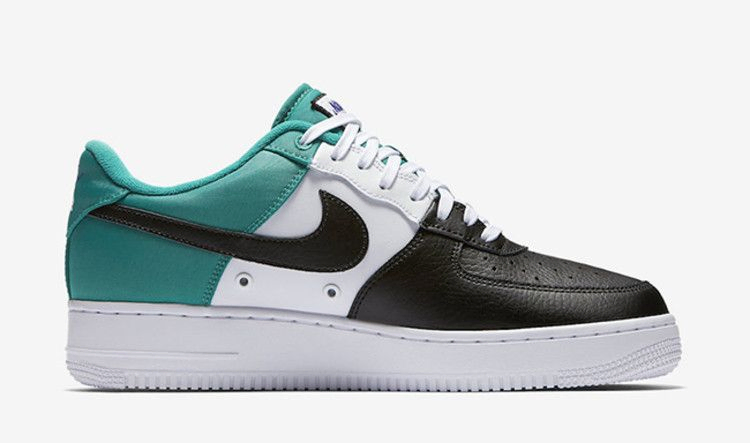 Кроссовки Nike Air Force 1 Low Mini Swoosh 'Neptune Green'