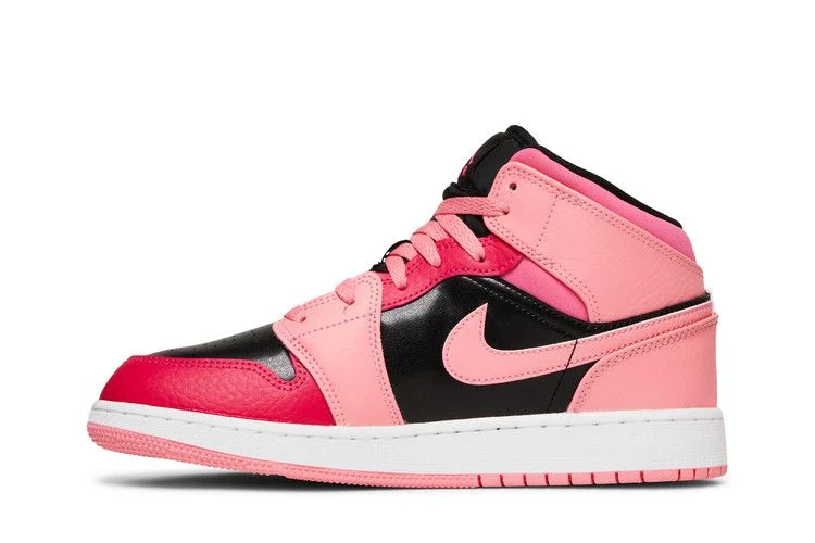 Krossovki-Air-Jordan-1-Mid-GS-Coral-Chalk-2