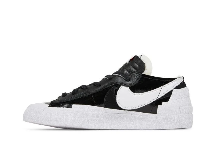 Кроссовки sacai x Nike Blazer Low 'Black Patent'
