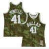 1998-99-Dallas-Mavericks-41-Dirk-Nowitzki-Mitchell-Ness-Ghost-Green-Camo-Jersey-2-100x100
