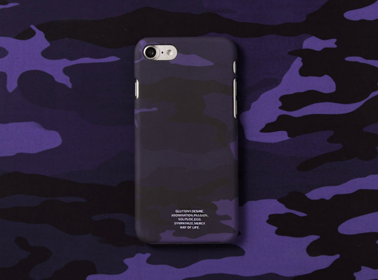 Чехол Inflation Case for iPhone 7 Purple Khaki