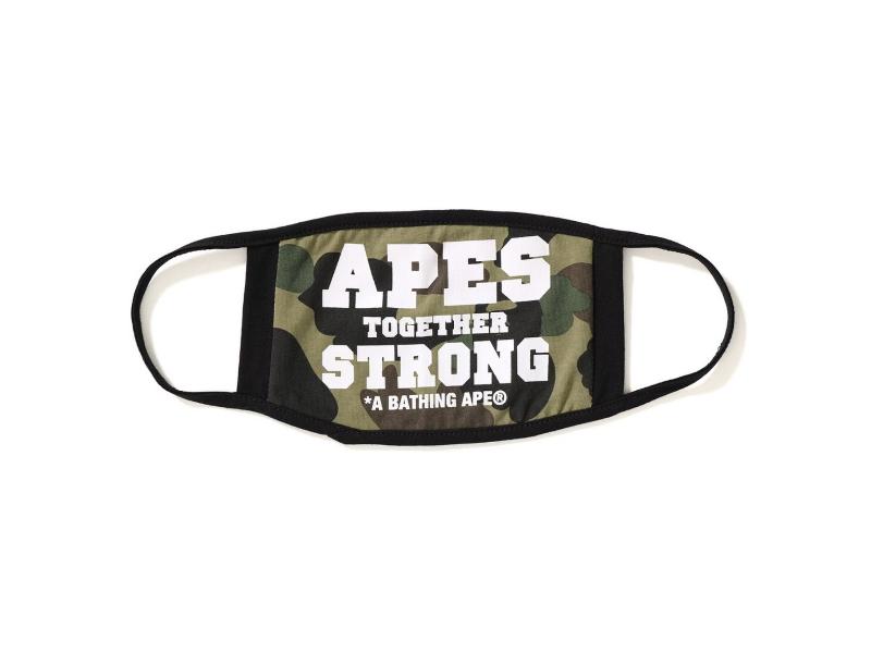 Маска BAPE 1st Camo ATS Mask Green