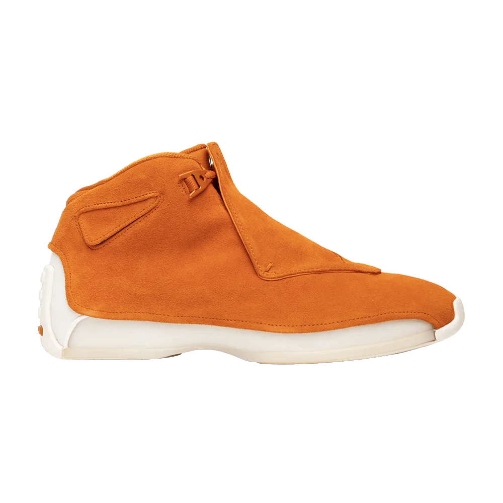 Кроссовки Air Jordan 18 Retro 'Orange Suede'