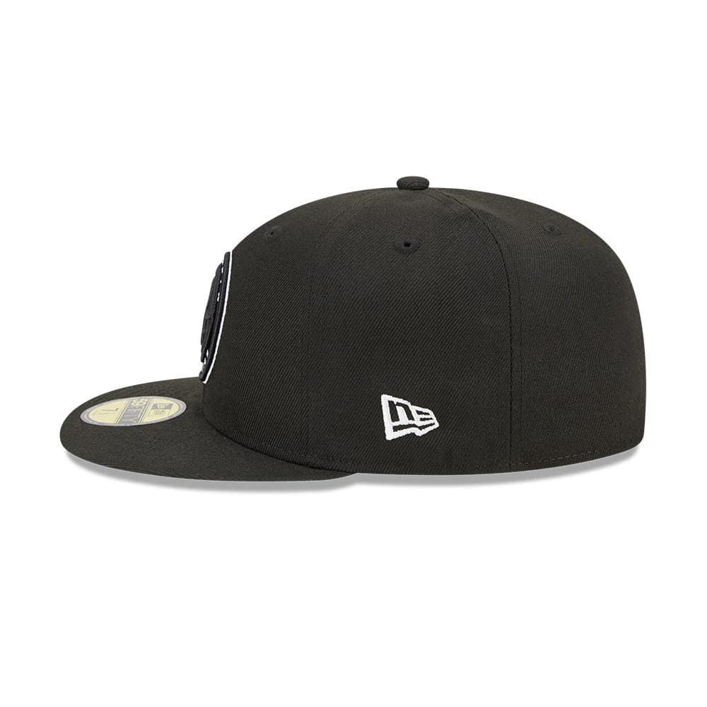 Бейсболка New Era Brooklyn Nets 59FIFTY 2023 City Edition NBA Fitted Hat
