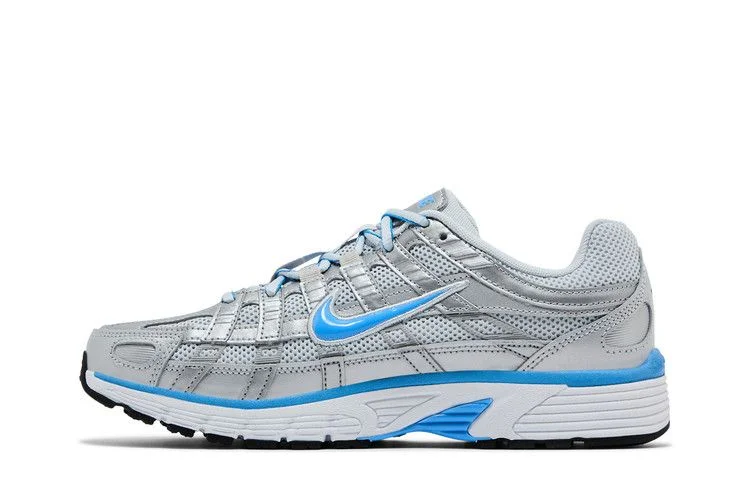 Кроссовки Nike P-6000 'Metallic Platinum University Blue'