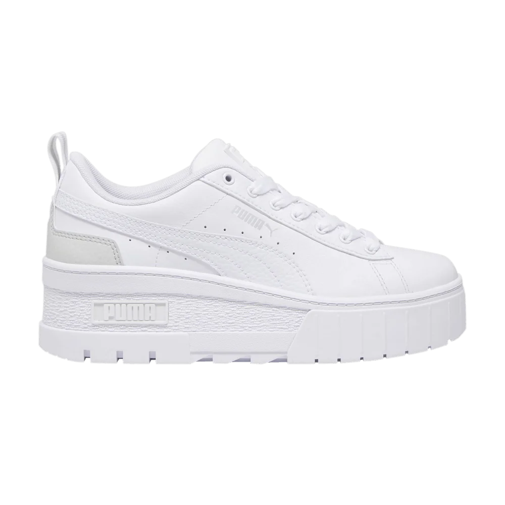 Кроссовки Puma Wmns Mayze Wedge 'White Ash Grey'