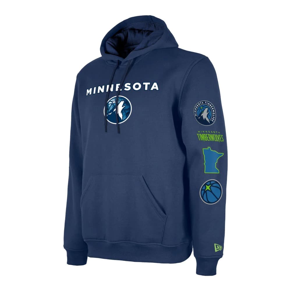 Худи New Era Minnesota Timberwolves 2024 City Edition NBA Hoodie