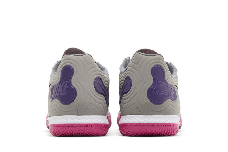 Кроссовки Nike React Gato 'Light Smoke Grey Electro Purple'