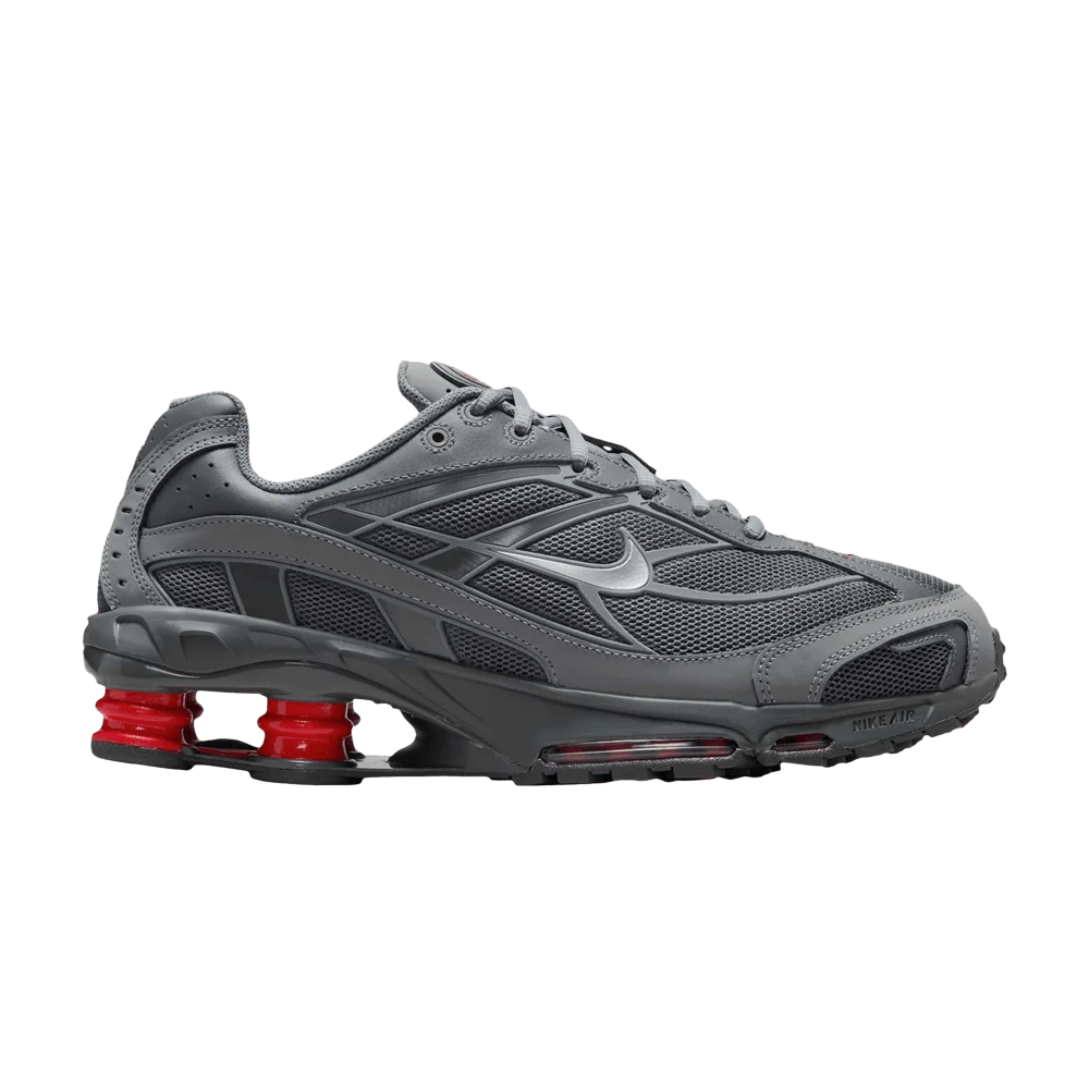 Krossovki-Nike-Shox-Ride-2-Smoke-Grey-University-Red