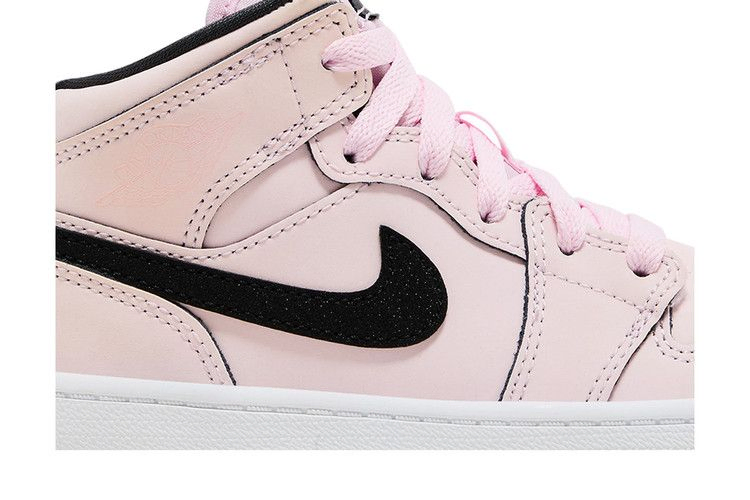 Кроссовки Air Jordan 1 Mid PS 'Pink Foam Black'