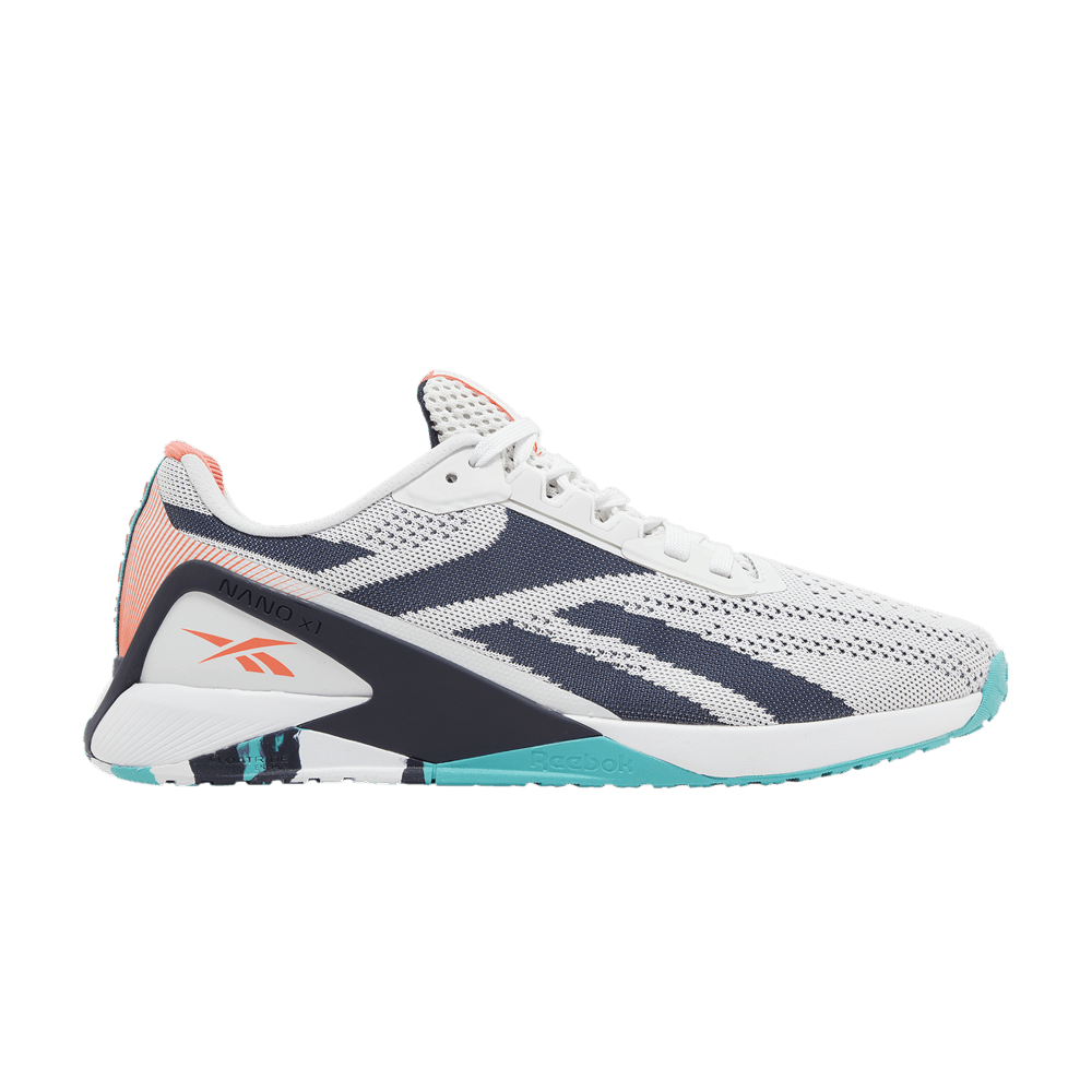 Кроссовки Reebok Nano X1 'White Navy Teal'