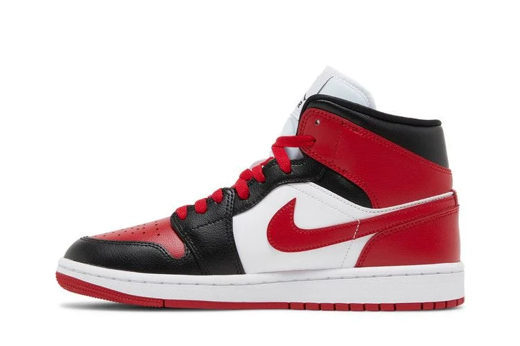 Кроссовки Wmns Air Jordan 1 Mid 'Alternate Bred Toe'