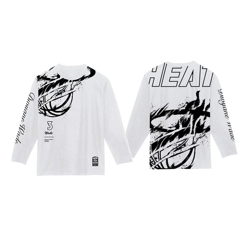 Футболка DPOY BW Heat Dwyane Wade Longsleeve