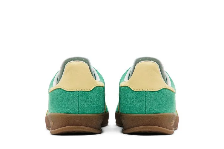 Кроссовки adidas Gazelle Indoor 'Semi Court Green Almost Yellow'