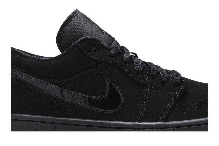 Кроссовки Air Jordan 1 Low 'Triple Black'