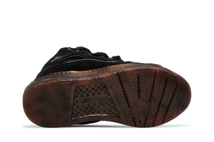 Кроссовки Lanvin Curb Sneakers 'Tortoise Effect - Dark Brown'