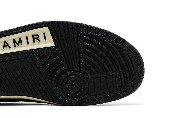 Кроссовки Amiri Skel Top Low 'White Black' 2024