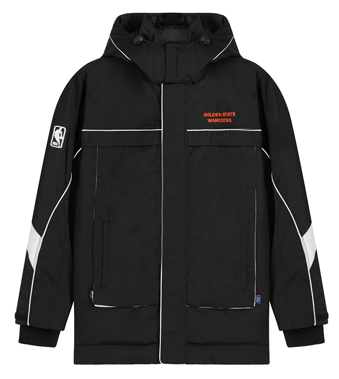 Куртка с капюшоном 2020 Golden State Warriors Black Jacket Unisex