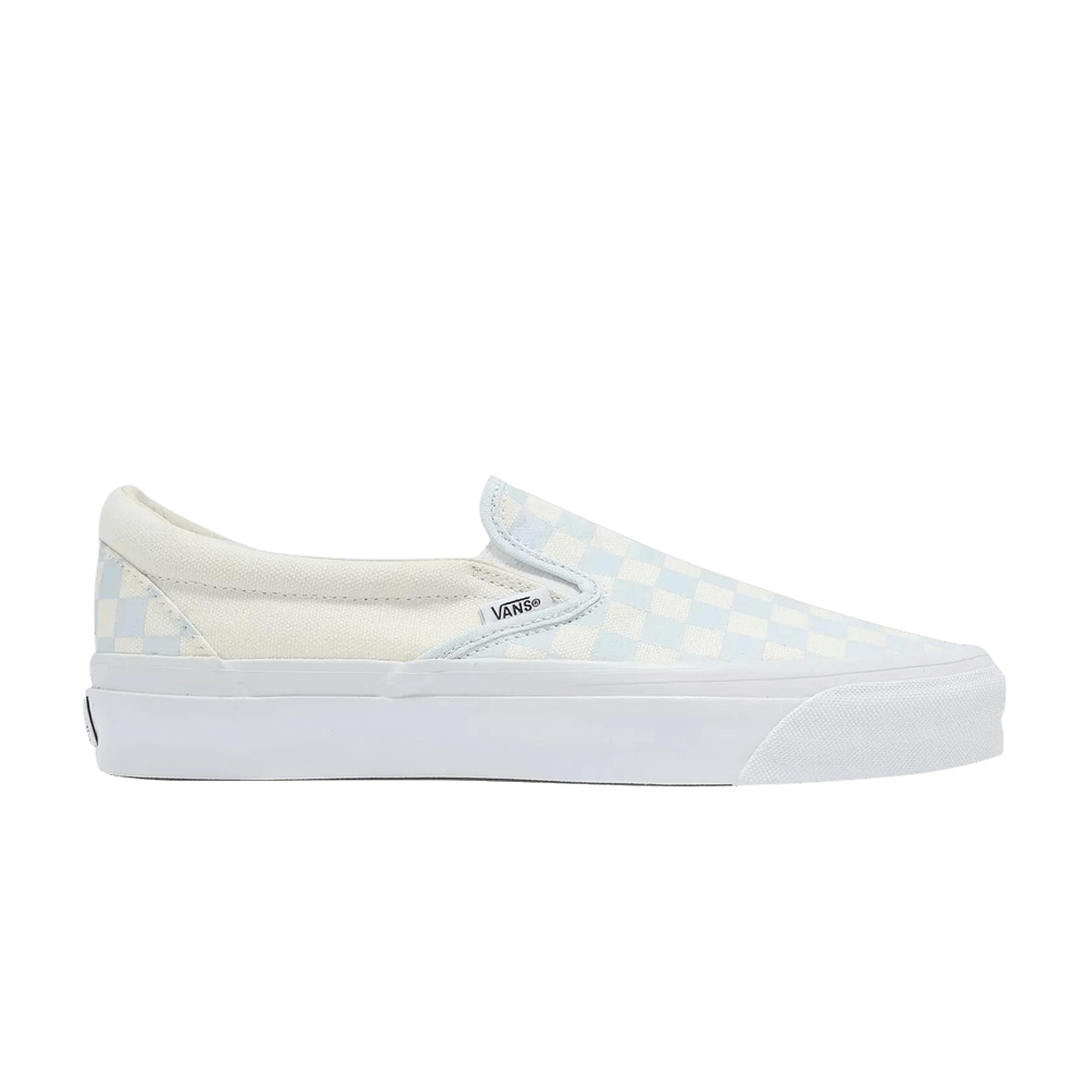 Кроссовки Vans Classic Slip-On 98 LX 'Checkerboard - Pastel Blue'