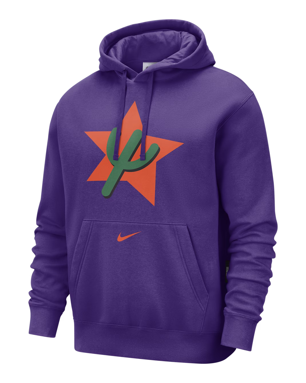 Мужское худи Nike NBA Phoenix Suns Club City Edition Field Purple/White