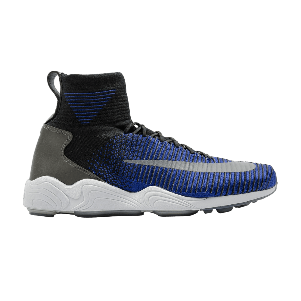 Кроссовки Nike Zoom Mercurial 11 Flyknit 'Black Deep Royal Blue'