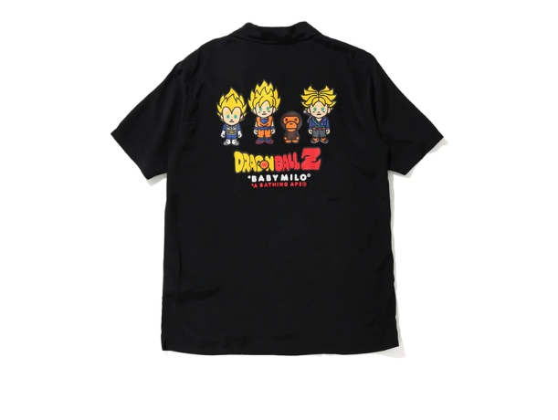 Рубашка BAPE x Dragon Ball Z Baby Milo Super Saiyan SS Shirt Black