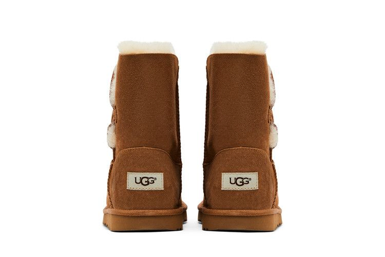 Кроссовки UGG Bailey Button 2 Boot Kids 'Chestnut'