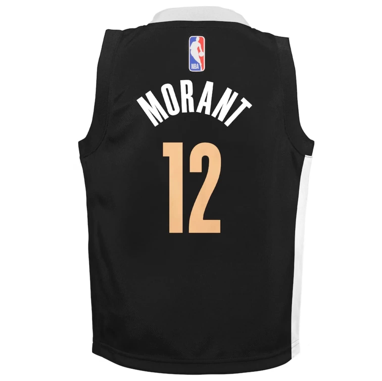 2023-24-Memphis-Grizzlies-Ja-Morant-12-Boys-City-Edition-Black-Jersey-3