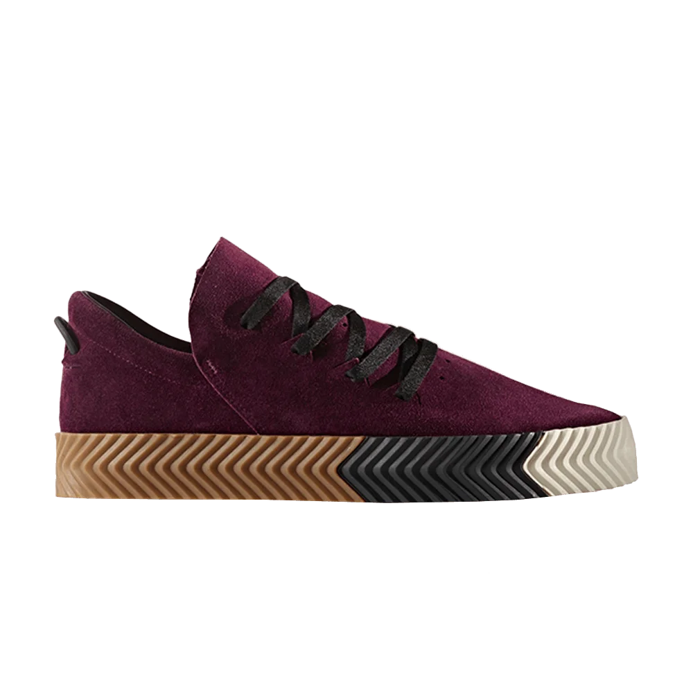Krossovki-Alexander-Wang-x-adidas-AW-Skate-Maroon
