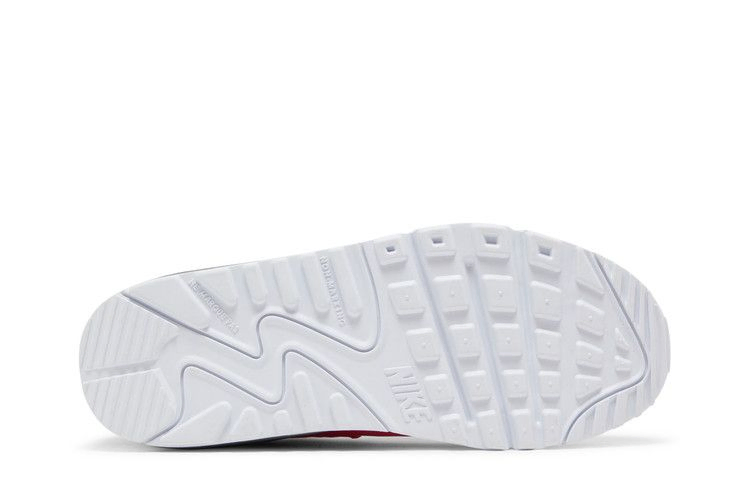 Кроссовки Nike Air Max 90 GS 'White Hyper Pink Orange'