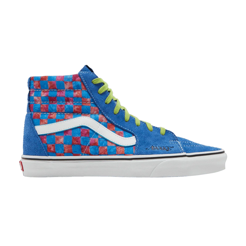 Кроссовки Vans Awake NY x Sk8-Hi 'Pink Checkerboard'