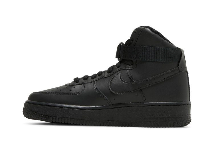 Кроссовки Air Jordan Air Force 1 High LE GS 'Triple Black'