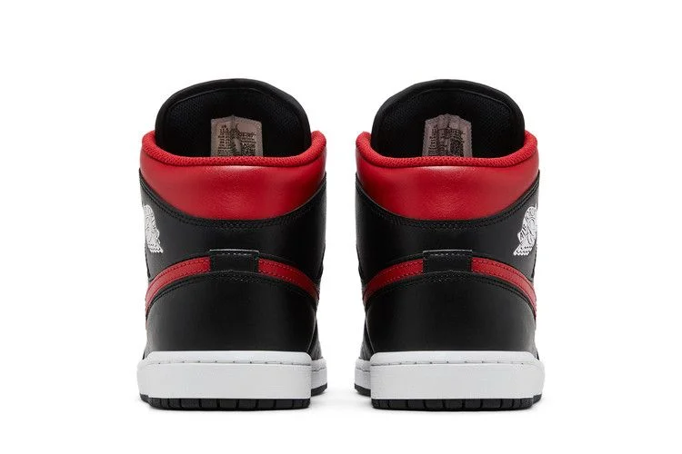 Кроссовки Air Jordan 1 Mid 'Bred Twist'