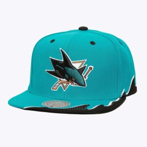 Mitchell-Ness-Teal-San-Jose-Sharks-Rising-Tide-OG-Snapback-Hat-300x300