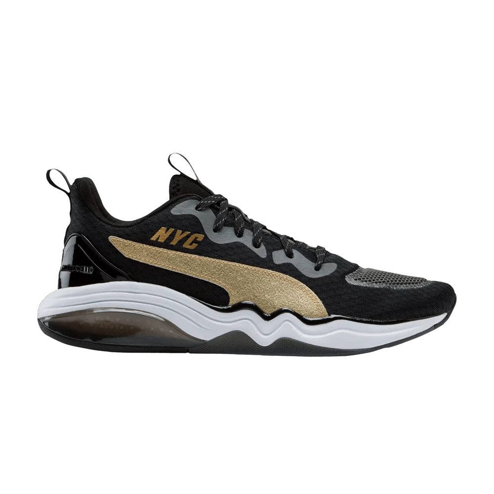 Кроссовки Puma LQDCELL Tension NYC 'Black Team Gold'